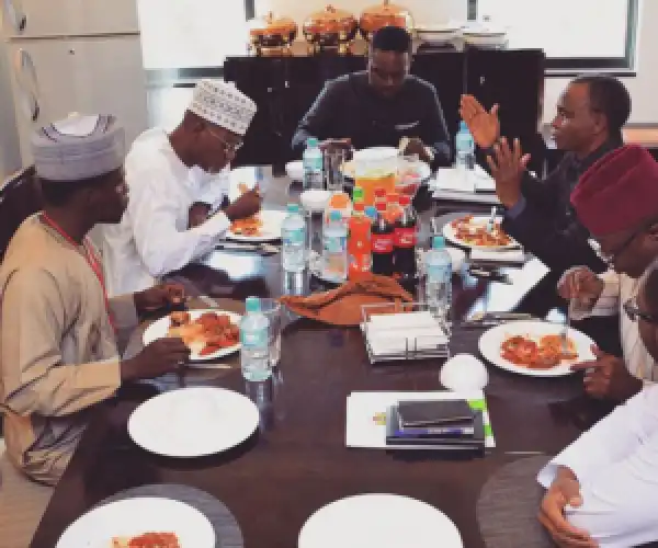 Photos: Rapper M.I Hosted By Kaduna Governor, El-Rufai